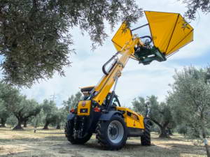 gripper and umbrella for olive harvesting