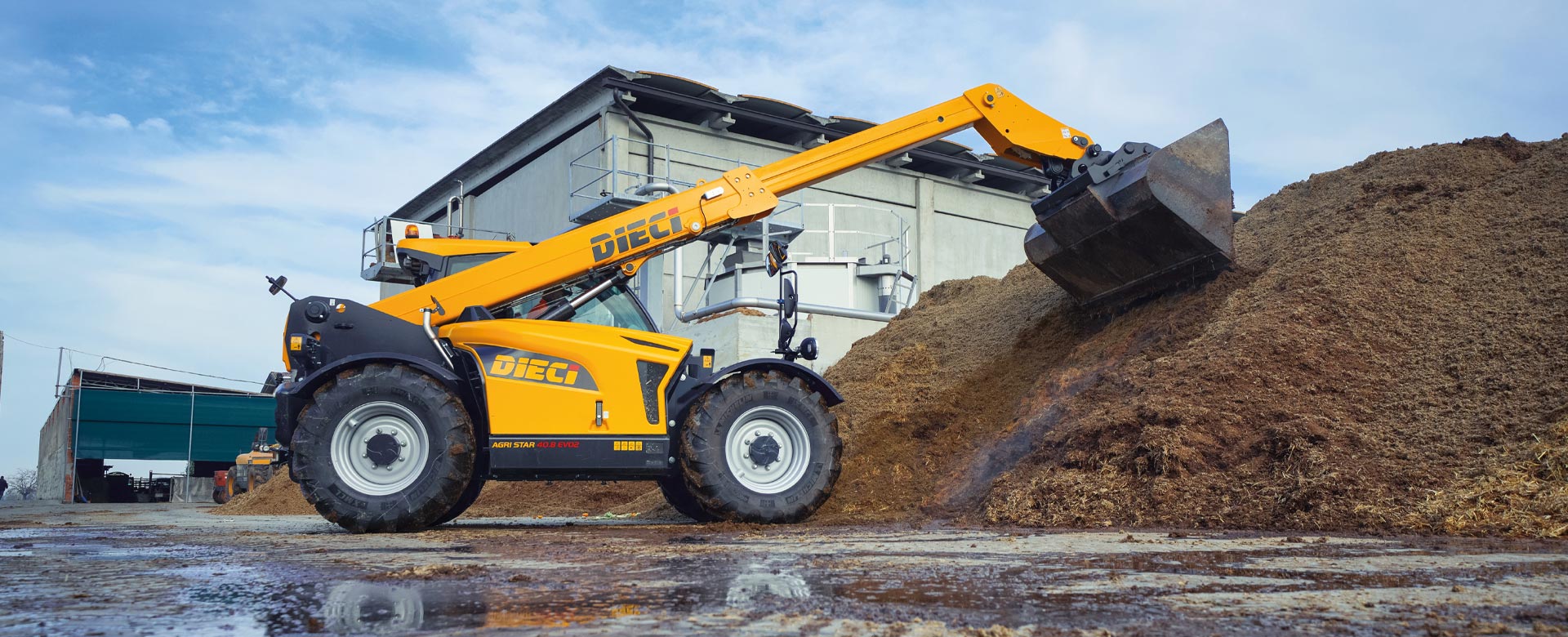 Telehandler for agricultural handling