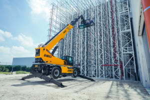 Telehandler for high heights