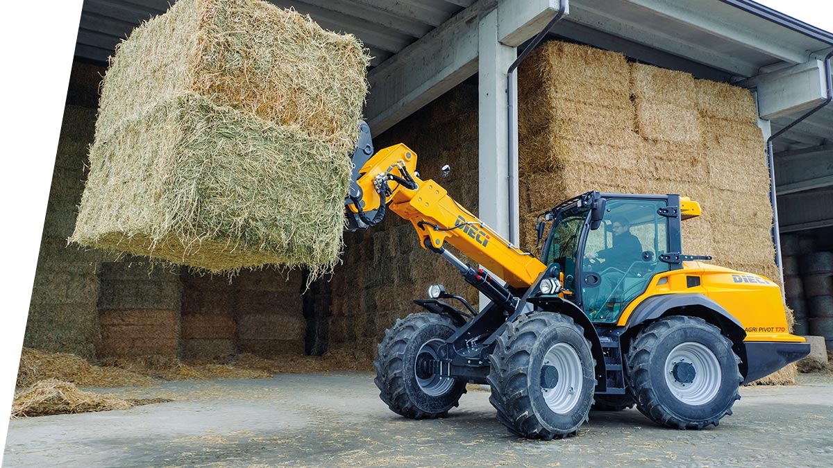 articulated telehandlers for agriculture