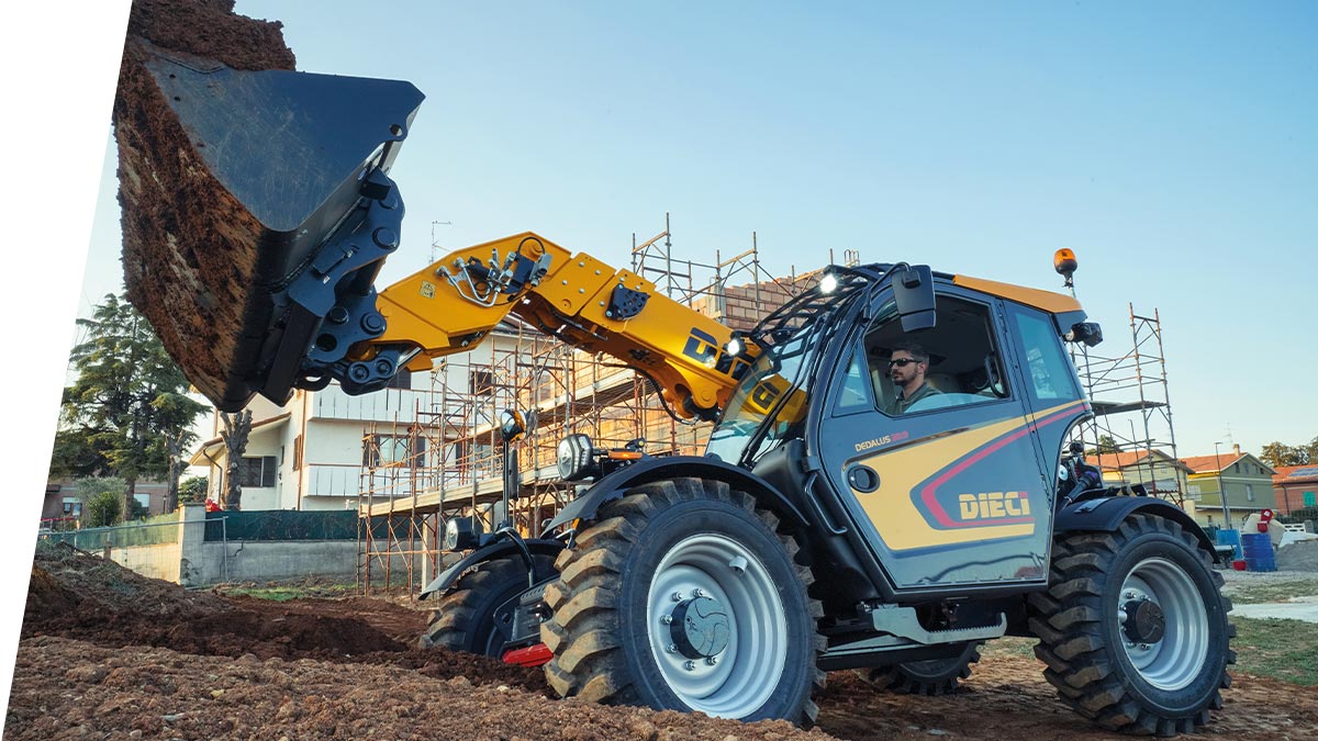 fixed telehandlers for construction