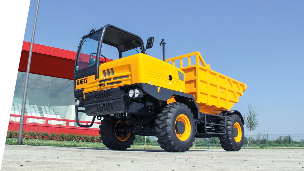 dumpers voor de bouwsector